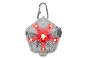 Ruffwear The Beacon Safety Light for Dogs, Clear Lake