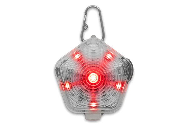 Ruffwear The Beacon Safety Light for Dogs, Clear Lake