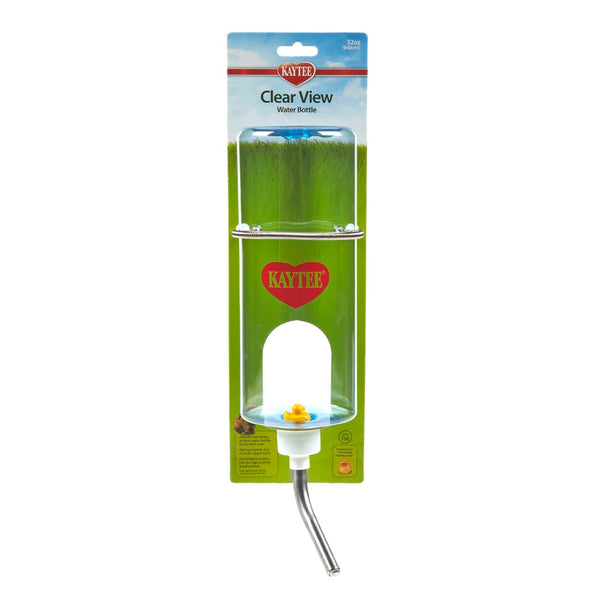 Kaytee Clear View Small Animal Water Bottle, 32-oz
