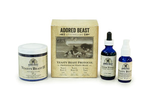 Adored Beast Apothecary Yeasty Beast Protocol 3 Product Kit for Dogs (CA)