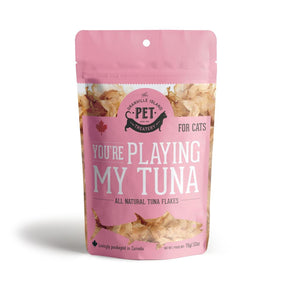 The Granville Island Pet Treatery You're Playing My Tuna Flakes déshydratées friandises pour chats, 15 grammes