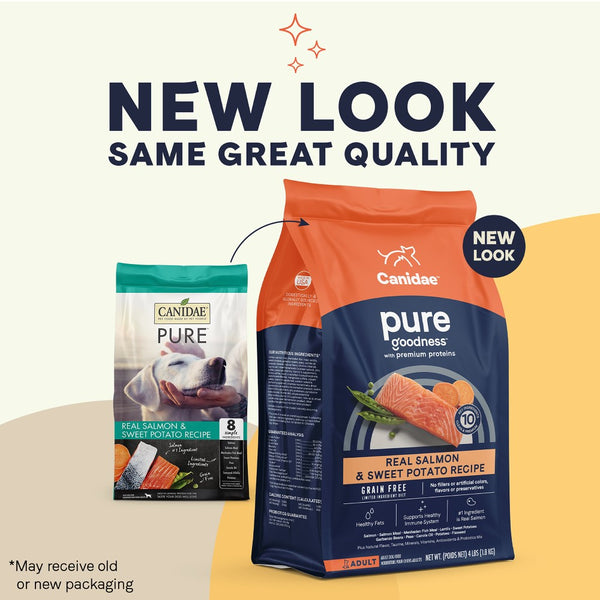 Canidae PURE Grain-Free Limited Ingredient Real Salmon & Sweet Potato Dry Dog Food
