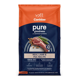Canidae Grain-Free PURE Real Lamb & Pea Recipe Dry Dog Food