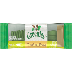 Greenies Original Teenie Dental Dog Treats - Individually Wrapped, 1-count