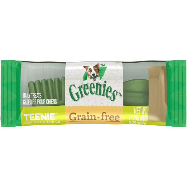 Greenies Original Teenie Dental Dog Treats - Individually Wrapped, 1-count