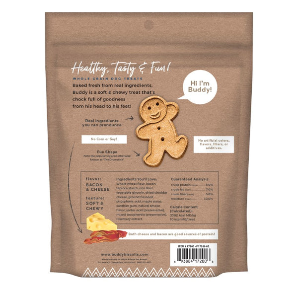 Buddy Biscuits with Bacon & Cheese Oven Baked Dog Treats
