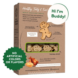 Buddy Biscuits with Roasted Chicken Oven Baked Dog Treats