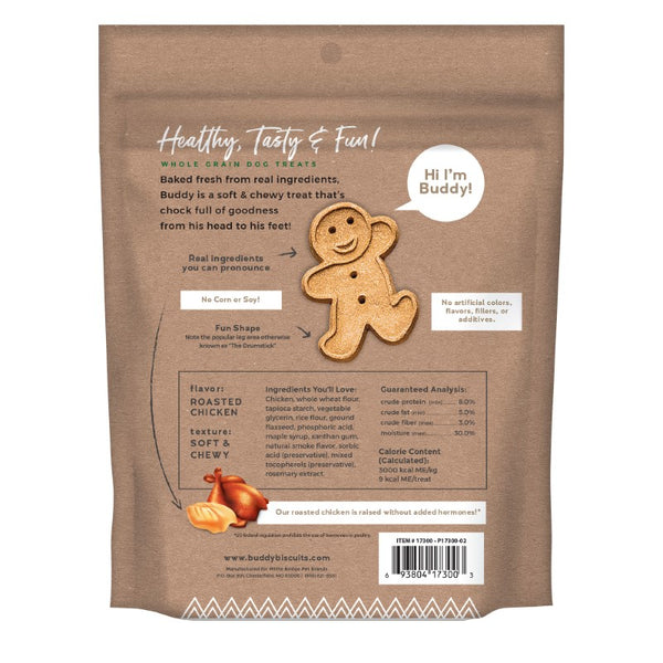 Buddy Biscuits with Roasted Chicken Oven Baked Dog Treats