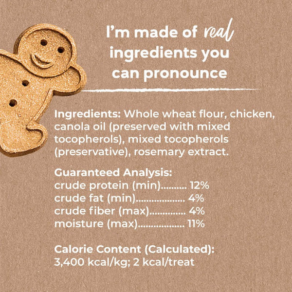 Buddy Biscuits Oven Baked Teeny Treats with Roasted Chicken, 8-oz box