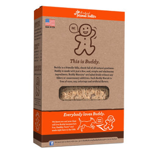 Buddy Biscuits Oven Baked Teeny Treats with Peanut Butter, 8-oz box
