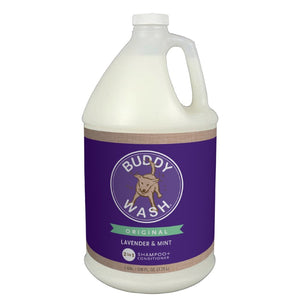 Buddy Wash Original Lavender & Mint Shampoo & Conditioner for Dogs, 1-gal
