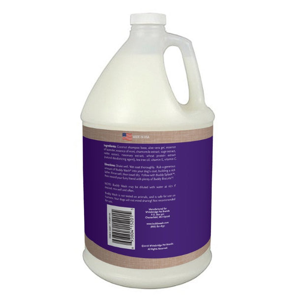 Buddy Wash Original Lavender & Mint Shampoo & Conditioner for Dogs, 1-gal