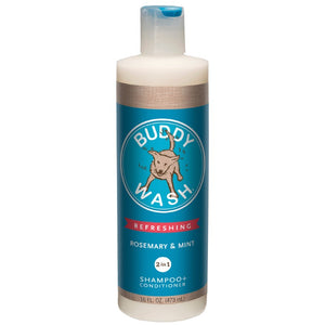 Buddy Wash Refreshing Rosemary & Mint Shampoo & Conditioner for Dogs, 16-oz