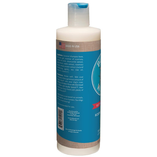 Buddy Wash Refreshing Rosemary & Mint Shampoo & Conditioner for Dogs, 16-oz