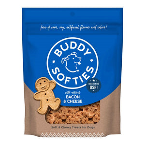 Buddy Biscuits friandises molles et moelleuses pour chiens au bacon et au fromage