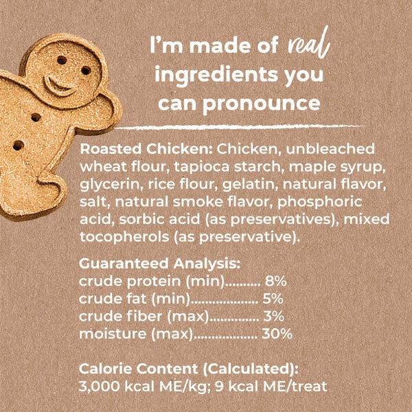 Buddy Biscuits avec poulet rôti Friandises molles et moelleuses pour chiens