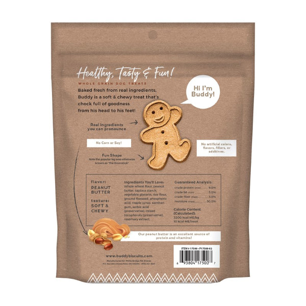 Buddy Biscuits Biscuits mous et moelleux pour chiens au beurre de cacahuète