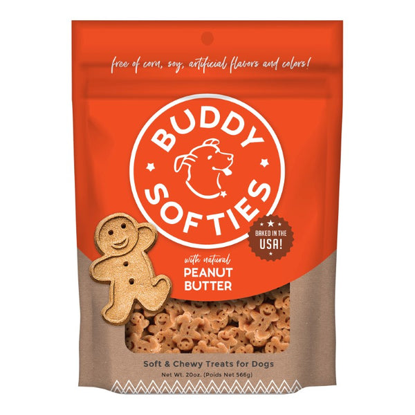 Buddy Biscuits Biscuits mous et moelleux pour chiens au beurre de cacahuète