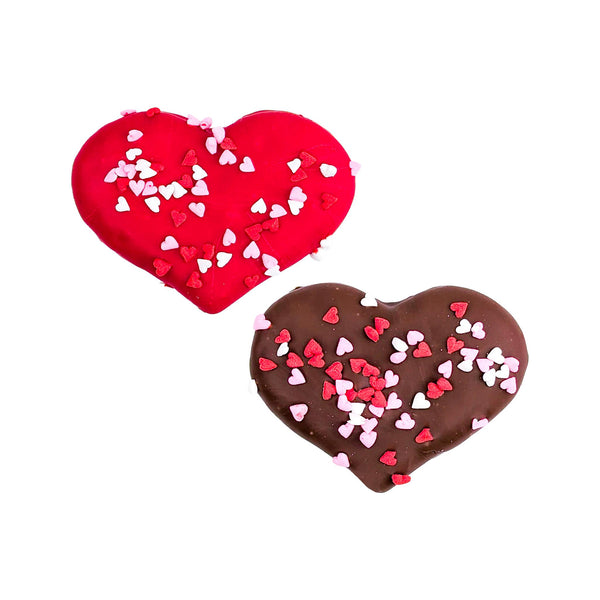 Bosco & Roxy's Friandises pour chiens Saint-Valentin Confettis en forme de cœur