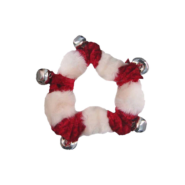 Outward Hound Collier de fête avec cloche, Rouge