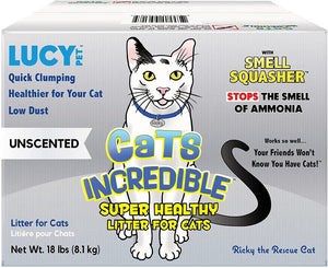 Litière pour chats Incroyable non parfumée Lucy Pet