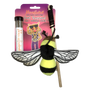 Meowijuana Jouet pour chat à herbe à chat rechargeable Get Buzzed Bee