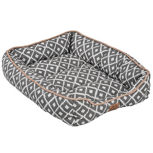 Precision SnooZZy Ikat Drawer Pet Bed, Grey, 24-in x 18-in x 6-in