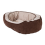 Precision Chevron Chenille Gusset Daydreamer Pet Bed, Chocolate