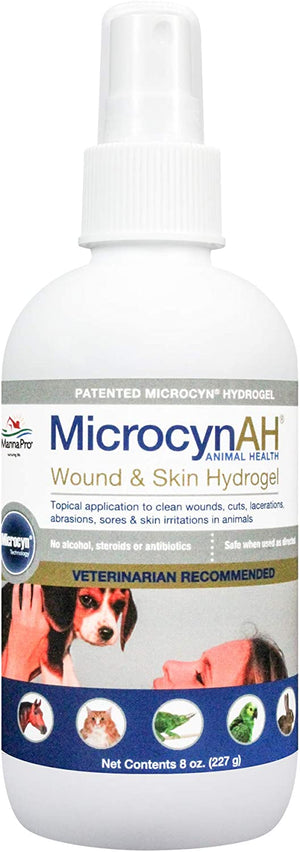 MicrocynAH Wound Care Hydrogel 8-oz