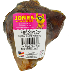 Jones Natural Chews Friandise pour chien Genou de bœuf, 3 po