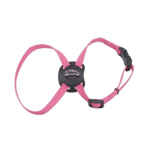 Li'l Pals Adjustable Dog Harness, 5/16-in x 6-10-in, Neon Pink