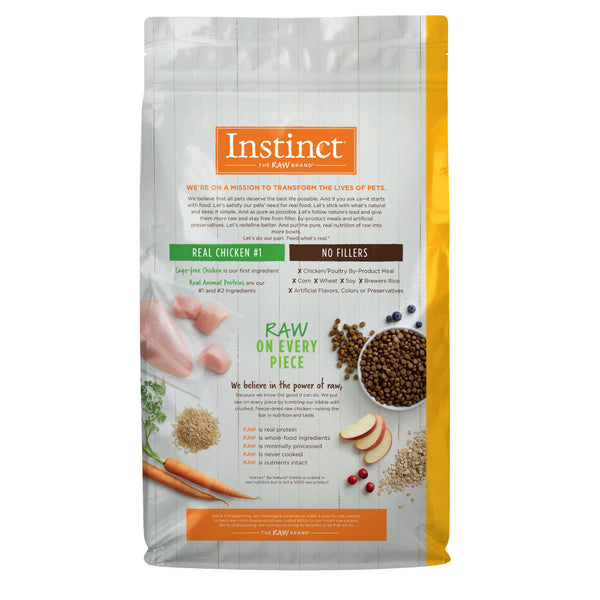 Instinct Be Natural Real Chicken & Brown Rice Dry Dog Food