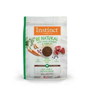 Instinct Be Natural Real Lamb & Oatmeal Dry Dog Food
