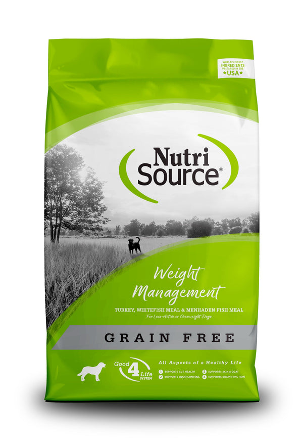 NutriSource Weight Management Grain-Free Dry Dog Food