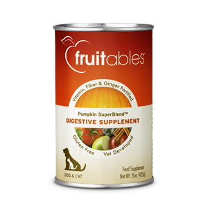 Fruitables Pumpkin and Ginger SuperBlend Digestive Dog & Cat Supplement