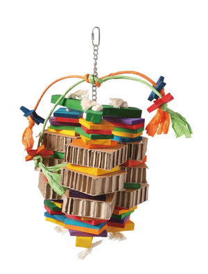 HARI Smart Play Parrot Toy, Triple Dynamite
