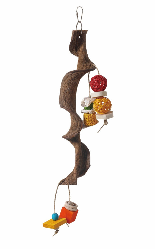 HARI Smart Play Parrot Toy, Vertical Wacky Perch