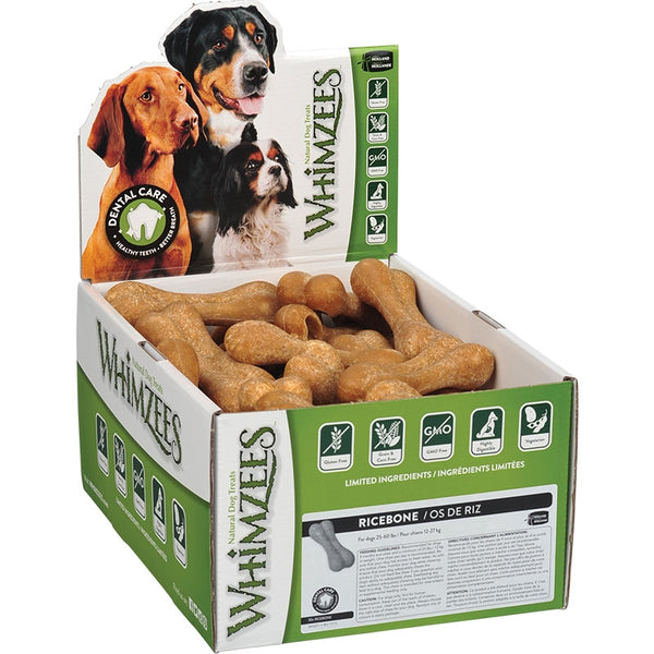 WHIMZEES Rice Bone Dental Dog Treats