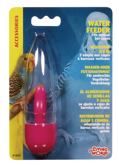 Living World Water Feeder for Vertical Wire Cage