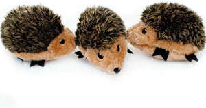 ZippyPaws Jouet pour chien Miniz Hedgehog, pack de 3