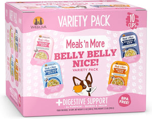 Weruva Meals 'n More Pack varié Belly Belly Nice! de repas humides pour chien (CA), 3,5 oz, paquet de 10