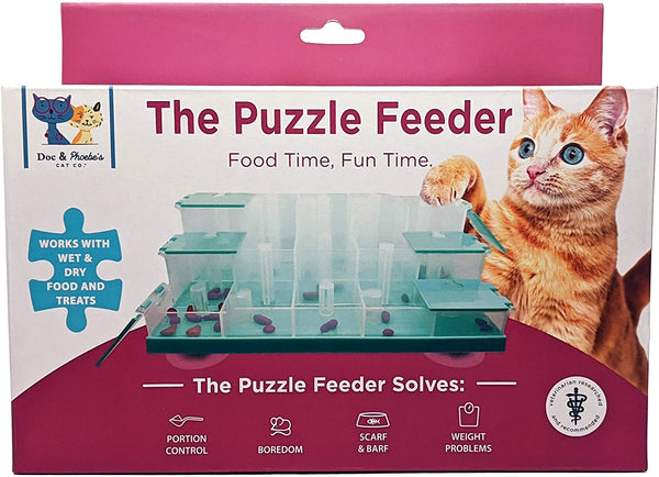 Doc & Phoebe Distributeur puzzle pour chats