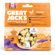 Great Jack's Friandises pour chats lyophilisées au poulet sans céréales