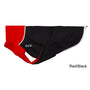 Chilly Dogs Great White North Dog Coat, Red/ Black Shell