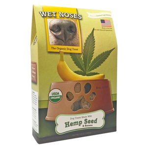 Wet Noses Seed & Banana Dog Treats, 14-oz box