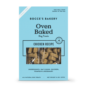 Bocce's Bakery Better Basics Chicken Dog Biscuits, 14-oz