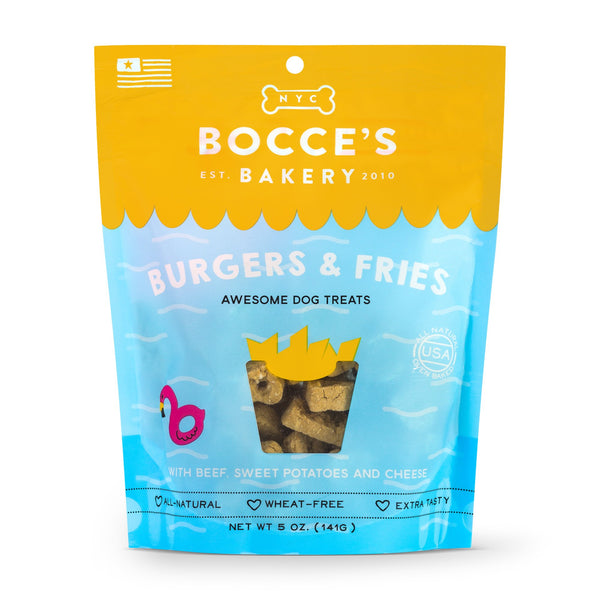 Bocce's Bakery Biscuits burgers et frites saisonniers 5 oz