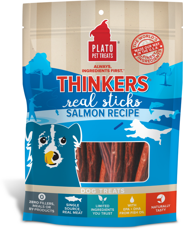 Plato Thinkers Salmon Recipe Dog Treats