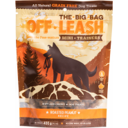 Off-Leash Mini Trainers The Big Roasted Peanut Dog Treats, 14-oz