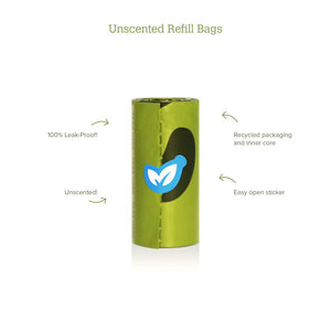 Earth Rated Rouleau Unique de Sacs à Déjections, Sans Parfum